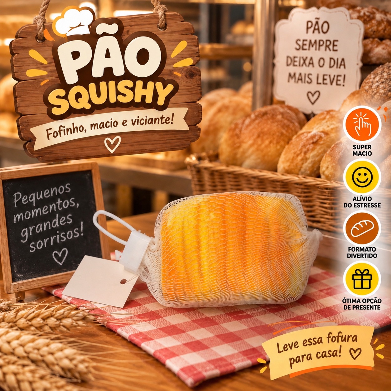 Pãozinho super fofinho — foto 1 de 1