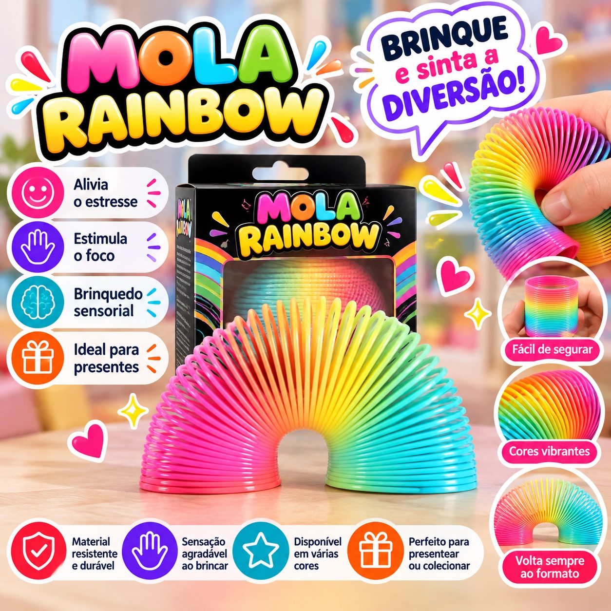 Mola colorida — foto 1 de 1