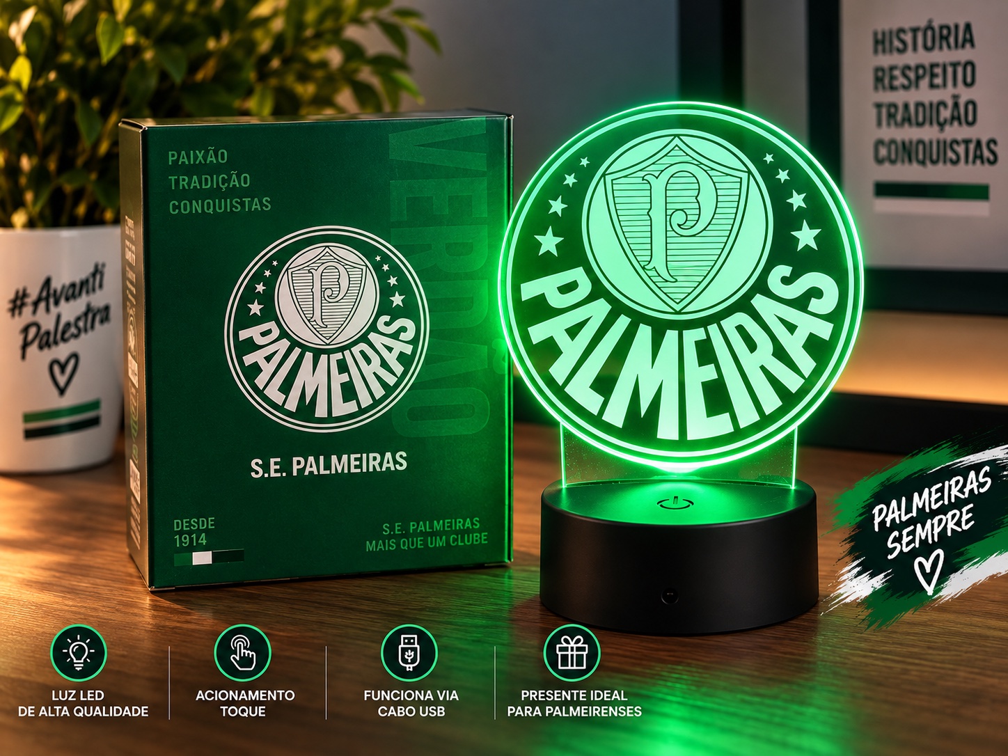 Luminária do Palmeiras — foto 1 de 1
