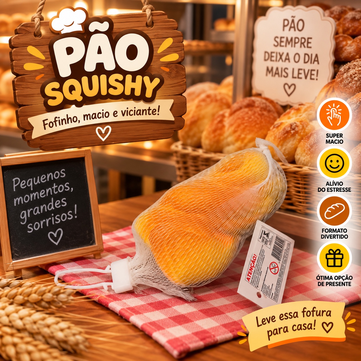 Pãozinho super fofinho — foto 1 de 1