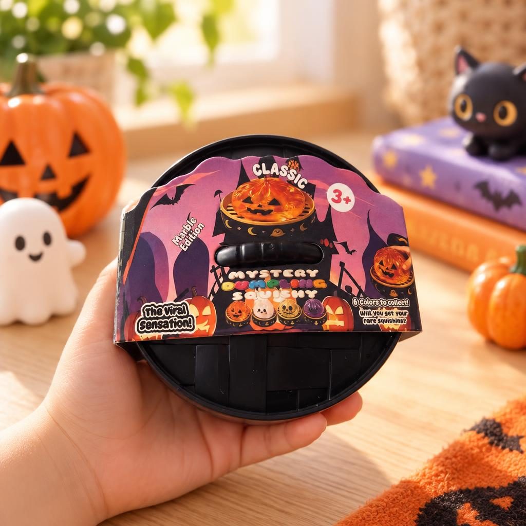 Squishy Surpresa Bolinho de Abóbora Halloween — foto 1 de 1